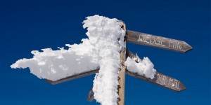 wegweiser winter