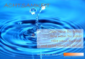 Ich Tempo - Achtsamkeit