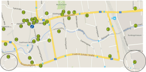 openDOOR am 17.10. in Mödling 2 openDOOR_Stationen Plan