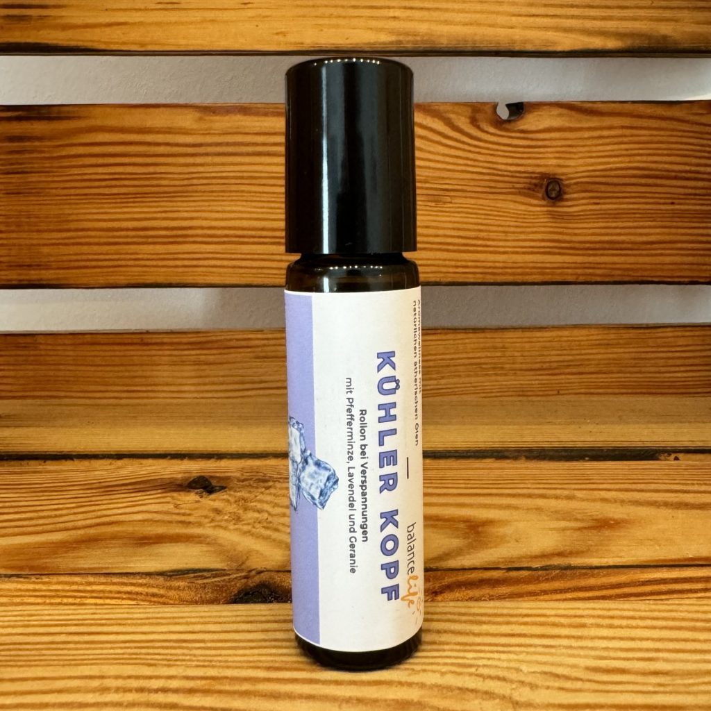 Klar denken, frisch fühlen – dein Aromastick für den Kopf 2 Aromastick Kühler Kopf - RollOn bei Verspannungen