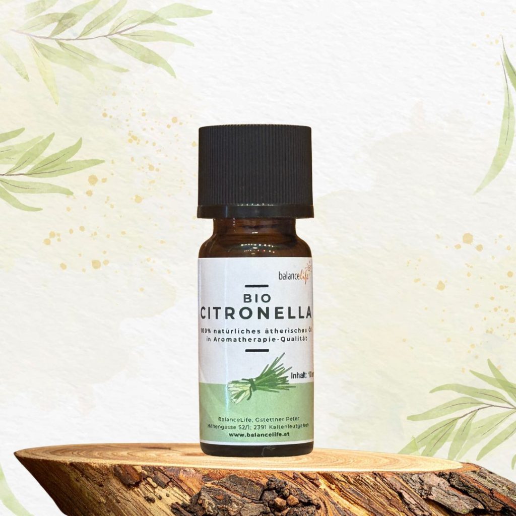 Ätherische Öle für gute Laune & Stimmung im Sommer 2 Aromaöl Citronella
