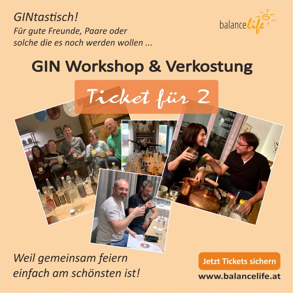 Beste Geschenkideen für Ostern 6 Gin Workshop Ticket fuer Zwei