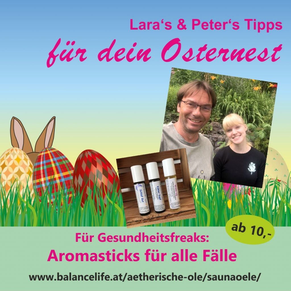 Beste Geschenkideen für Ostern 4 Aromastick Geschenk Ostern