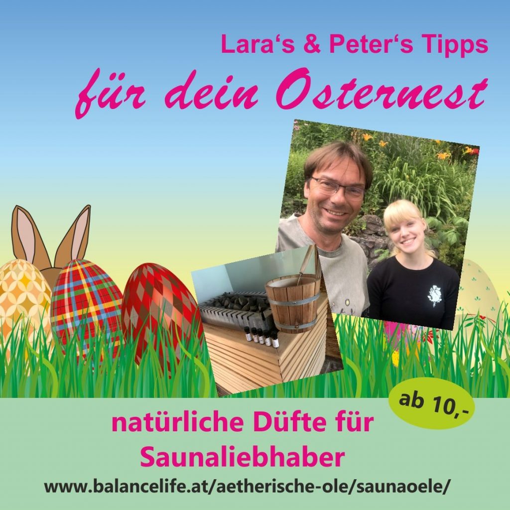 Beste Geschenkideen für Ostern 7 BalanceLife Ostergeschenke mit Lara und Peter Sauna