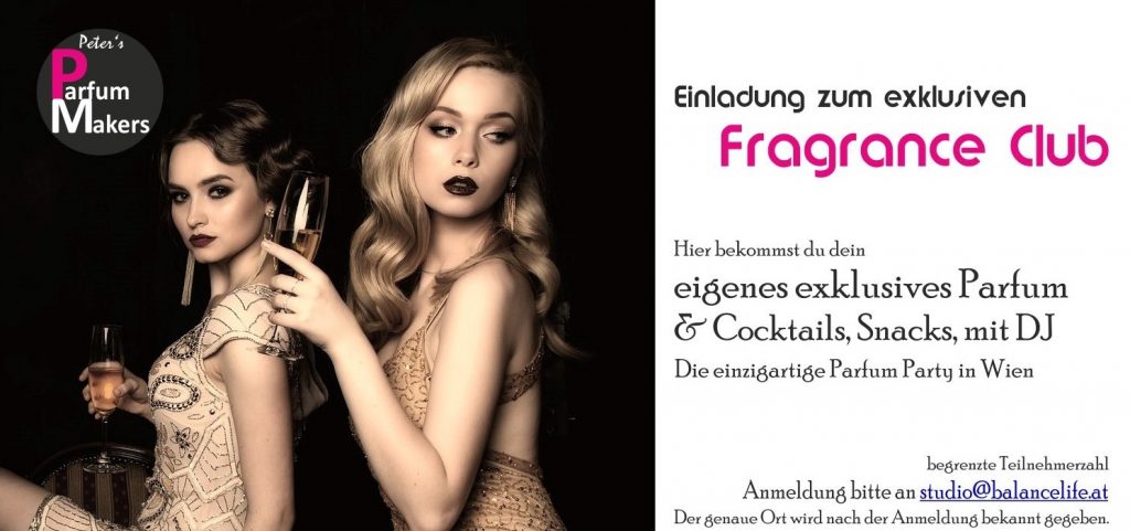 Duftkunst Parfum zum Kennenlernen 3 Fragrance Club Allgemein 2023 Ausschnitt