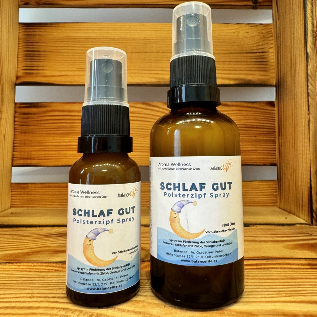 Stärke dein Immunsystem für die kalte Jahreszeit 2 Polsterzipf Spray Schlaf Gut | natürliche Unterstützung für erholsamen Schlaf | 20 oder 50 ml