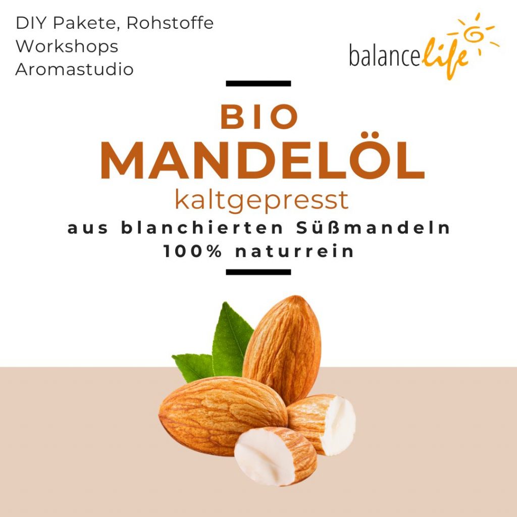 Natürlich gestärktes Immunsystem für den Herbst 4 Bio Mandelöl 100ml
