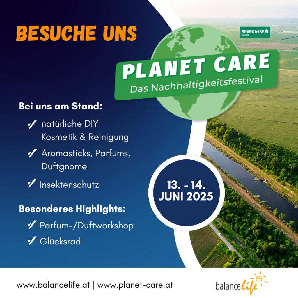 PlanetCare Nachhaltigkeitsfestival in Baden – 13. & 14. Juni 2025 3 Planet Care 2025