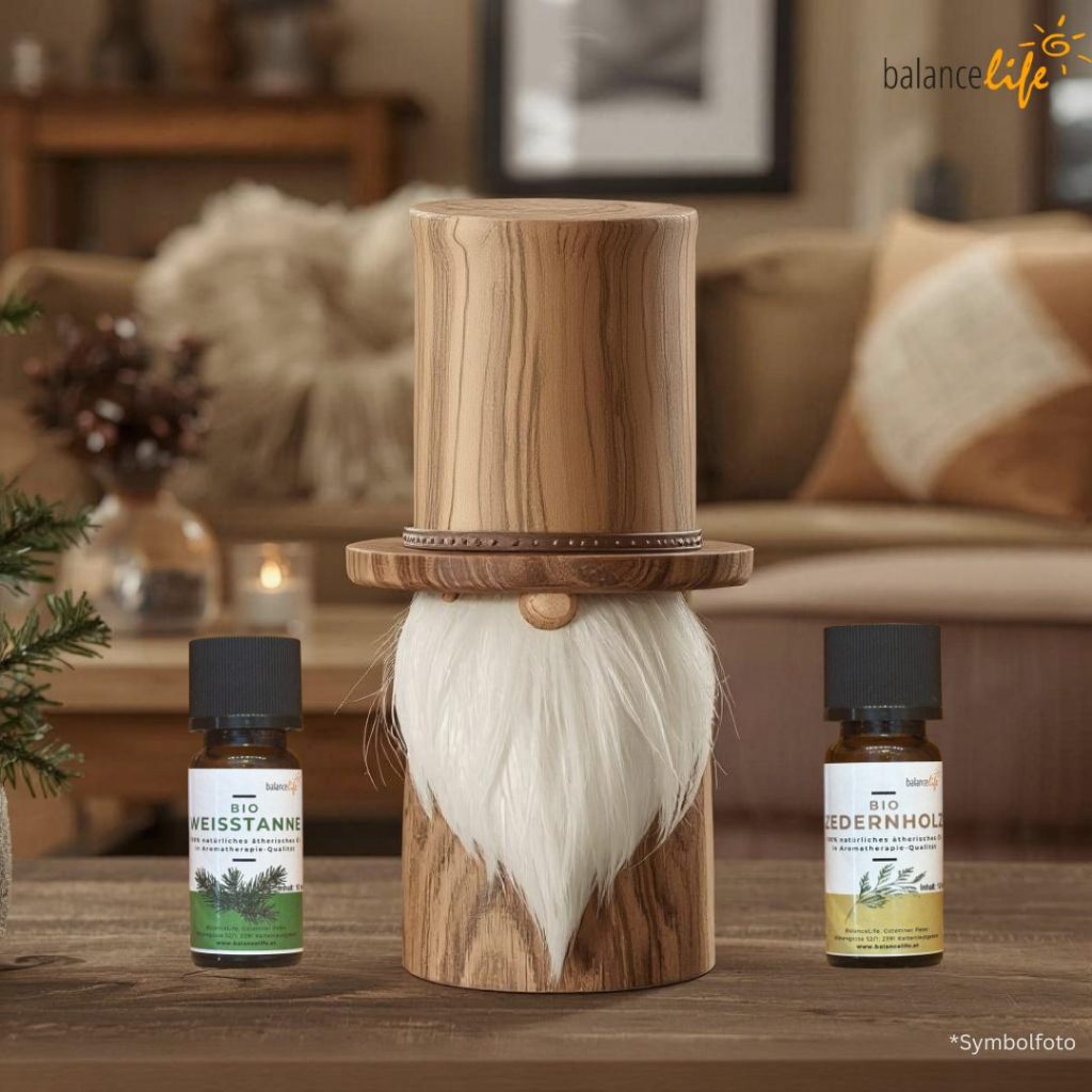 Kleine Geschenkidee: Der Duftgnom aus Holz 🎁 3 kleine Geschenkidee Duftgnom