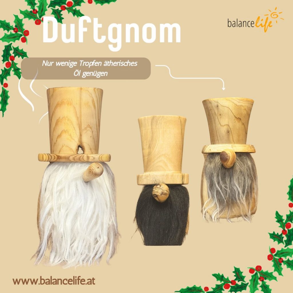 Kleine Geschenkidee: Der Duftgnom aus Holz 🎁 2 kleine Geschenkidee Duftgnom