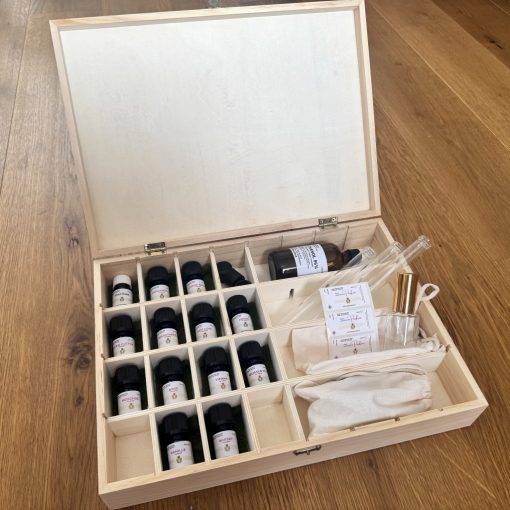 🌷 Besondere Geschenkideen zum Muttertag 2026 - gemeinsam Duft & Genuss erleben! 💛 8 Parfum DIY Set Übersicht Inhalt