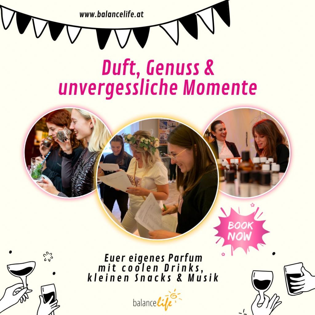💍Junggesellinnenabschied in Wien – eure Parfum Party voller Duft, Genuss & unvergesslicher Momente 2 Parfum Party Junggesellinnen