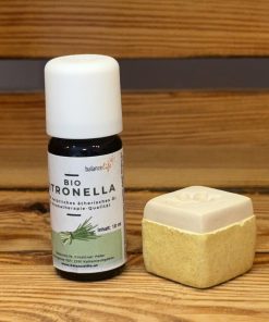 Natürlicher Insektenschutz für laue Nächte, Grillpartys & entspannte Sommermomente 3 Insektenschutz Set Natur: Keramik Duftwürfel plus Citronella - Sommerabende natürlich genießen