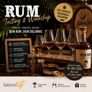 BalanceLife Rum Tasting und Workshop 202605