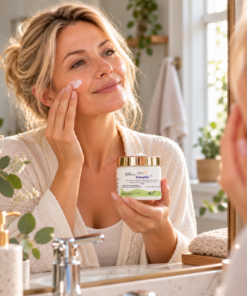 Gesichtscreme Sensitiv mit Hyaluron & pflanzlichem Kollagen | reichhaltige Pflege, 50 g – Bild 6