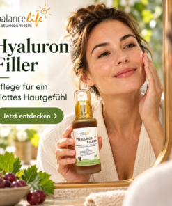BalanceLife Hyaluron Filler | 4-fach Hyaluron Serum mit OPC & Traubenextrakten | 50 g | glatte, gesunde & jugendliche Haut 15 BalanceLife Hyaluron Filler | 4-fach Hyaluron Serum mit OPC & Traubenextrakten | 50 g | glatte, gesunde & jugendliche Haut – Bild 3