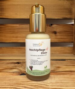 fettfreie Nachtpflege Anti-Aging Naturkosmetik für schöne, glatte Haut über Nacht | 50 ml