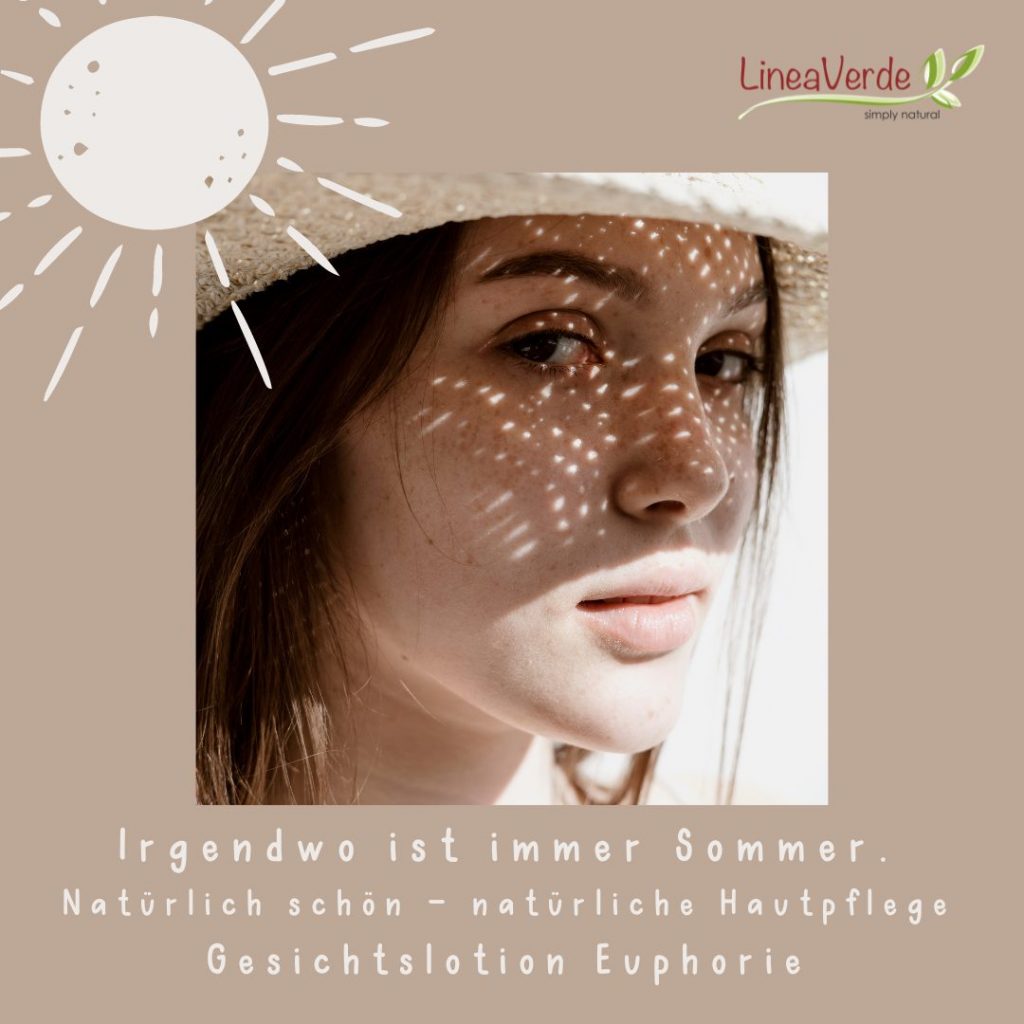 Naturkosmetik Kennenlernaktion für Augen und Gesicht ✨ 5 Die Euphorie Gesichtslotion mit Hyaluron – leichte Feuchtigkeitspflege für Mischhaut und normale Haut, 50 ml