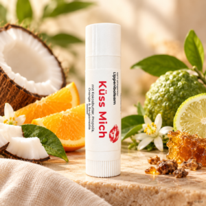 Küss Mich Lippenpflege mit Bio-Kokosöl | pflegender Lippenbalsam, 7 ml - verführerisch gut 10 Lippenbalsam BalanceLife Naturkosmetik