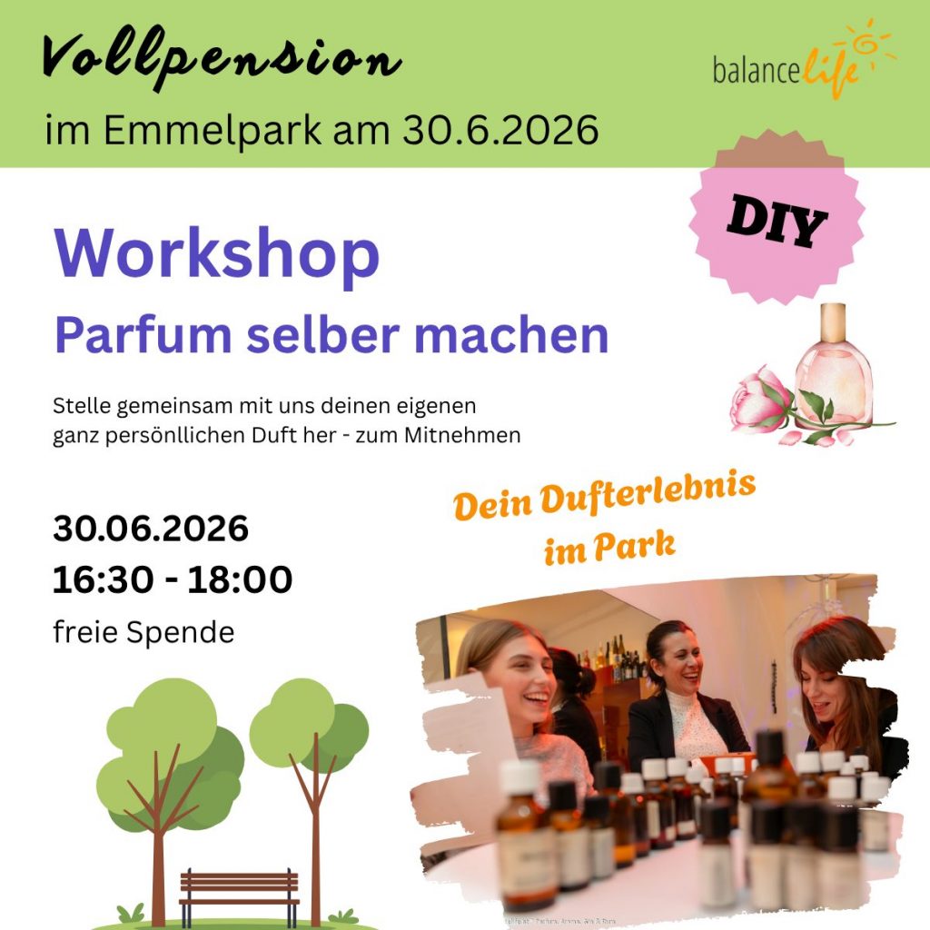 Vollpension im Emmelpark ☕🌳 2 Vollpension im Emmelpark DIY Parfum 2026