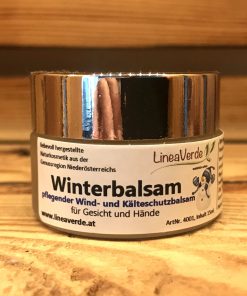 Winterbalsam - intensiver Schutz vor Wind und Kälte für Dein Gesicht