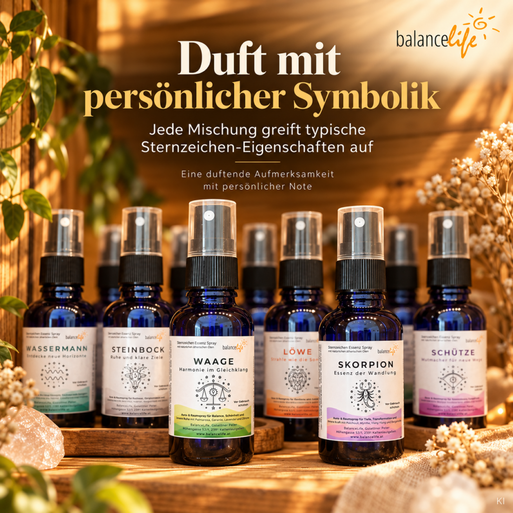 Sternzeichen Duftsprays – eine persönliche Geschenkidee mit Duft und Charakter ✨ 2 Sternzeichen Duftspray